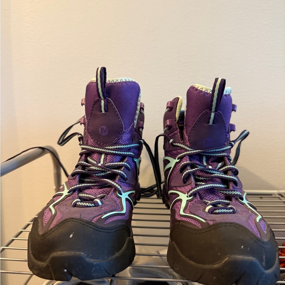 Merrell Purple Hiking Shoes